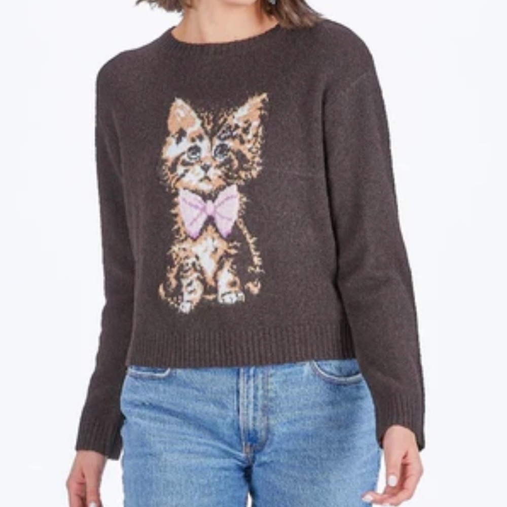Simply Southern Anastasia Brown Sweater NWT Sizw XL